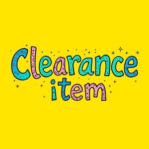 Clearance Item!!